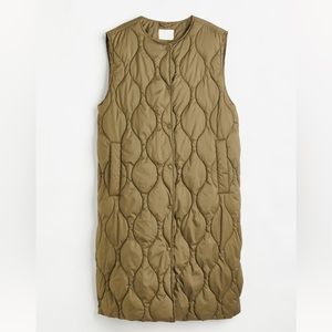 Long Quilted Vest